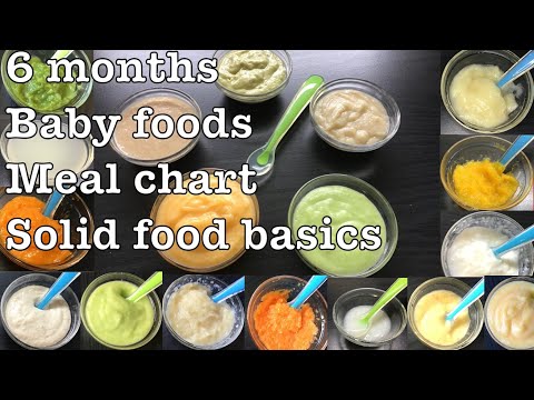 baby-food-recipes-for-6-months-|-fruit-purees-|-vegetable-purees-|-porridges-|-homemade-babyfood