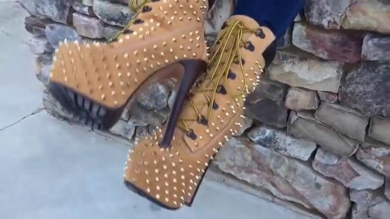 studded stiletto ankle boots