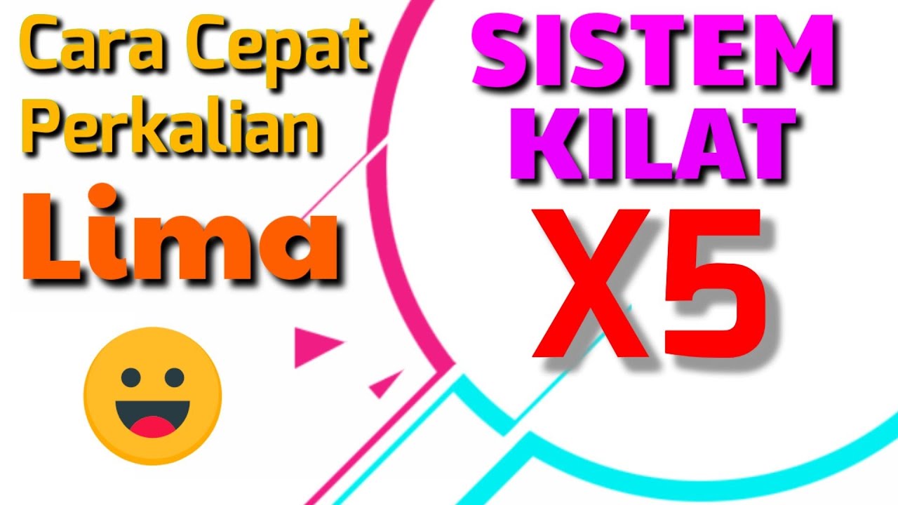 Cara Cepat Perkalian 5 - YouTube