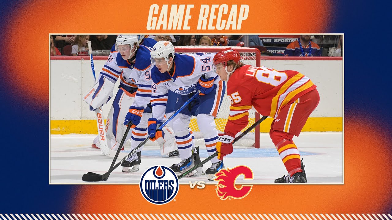 HIGHLIGHTS | Oilers Rookies at Flames 09.14.25