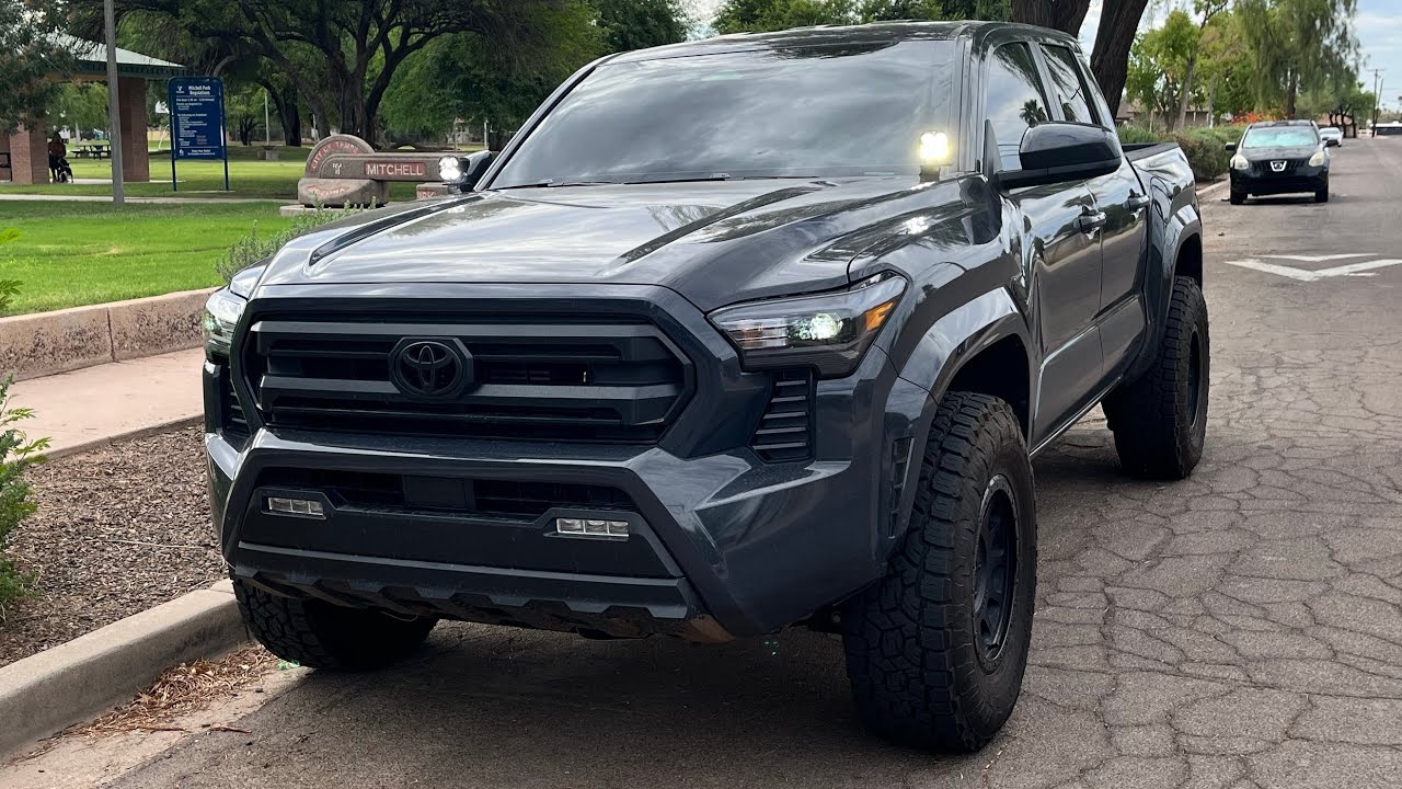 Установка освещения в канаве Такома, 2025. Дизайн Baja!