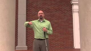 Blind Man Tutorial - Sighted Guide