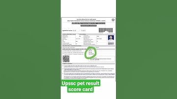 #upsssc_pet result score card 2023 l upsssc pet result 2022 l upsssc pet result 2023