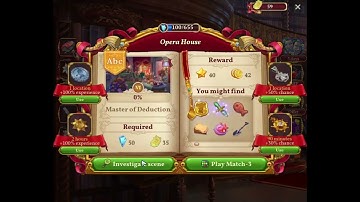 Sherlock・Hidden Object Game Level 116 | Part 01 Walkthrough