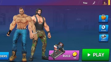 Bodybuilder GYM Fighting Game | Gameplay | Playstore Games|  Walkthrough | Android iOS