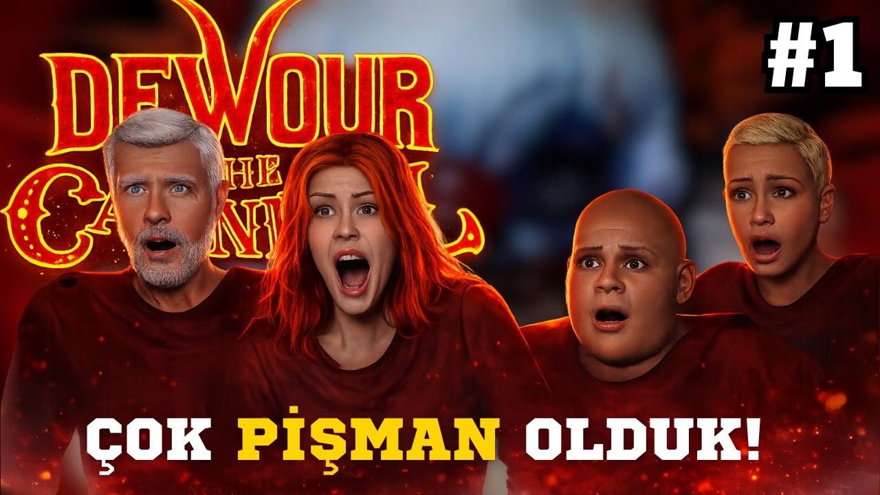 KORKUNÇ CARNAVAL HARİTASINDA HAYATTA KALMAYA ÇALIŞTIK! | DEVOUR