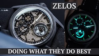 Exotic materials &amp; practical complications - Zelos releases another winner - Spearfish Dualtime