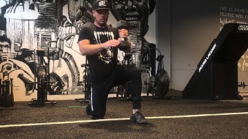Half Kneeling DB Low/High Chop