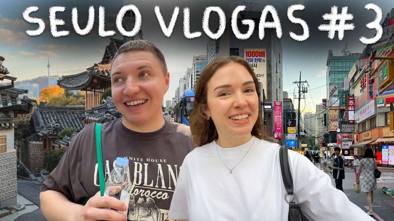 video KORĖJA #3 suši traukinukas, lietaus kavinė ir Seulo bokštas