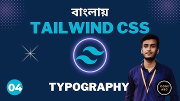 Tailwind CSS Bangla Tutorial #4 Typography in tailwind Font size Decoration Font Weight