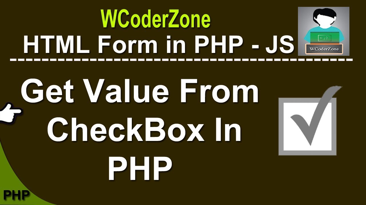 How To Get Value From Checkbox In Php - English Tutorial