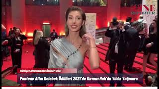 Pantene Altın Kelebek Ödülleri 2021De Kırmızı Halıda Yıldız Yağmuru