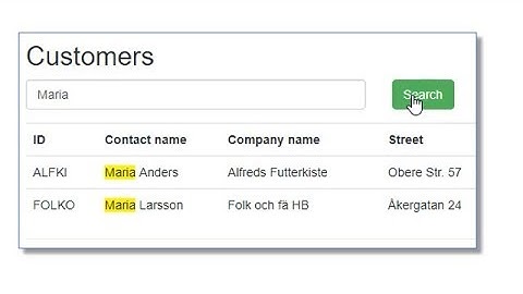 Full-text search in ASP.NET MVC and ASP.NET Core