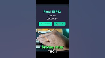 Controla tu ESP32 con estilo 😎 | LED + LDR en tiempo real 💡🌐 #esp32 #arduino #dashboard #iot