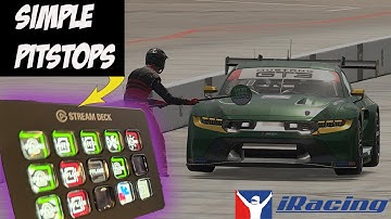 Stream Deck makes iRacing Pit Stops SIMPLE