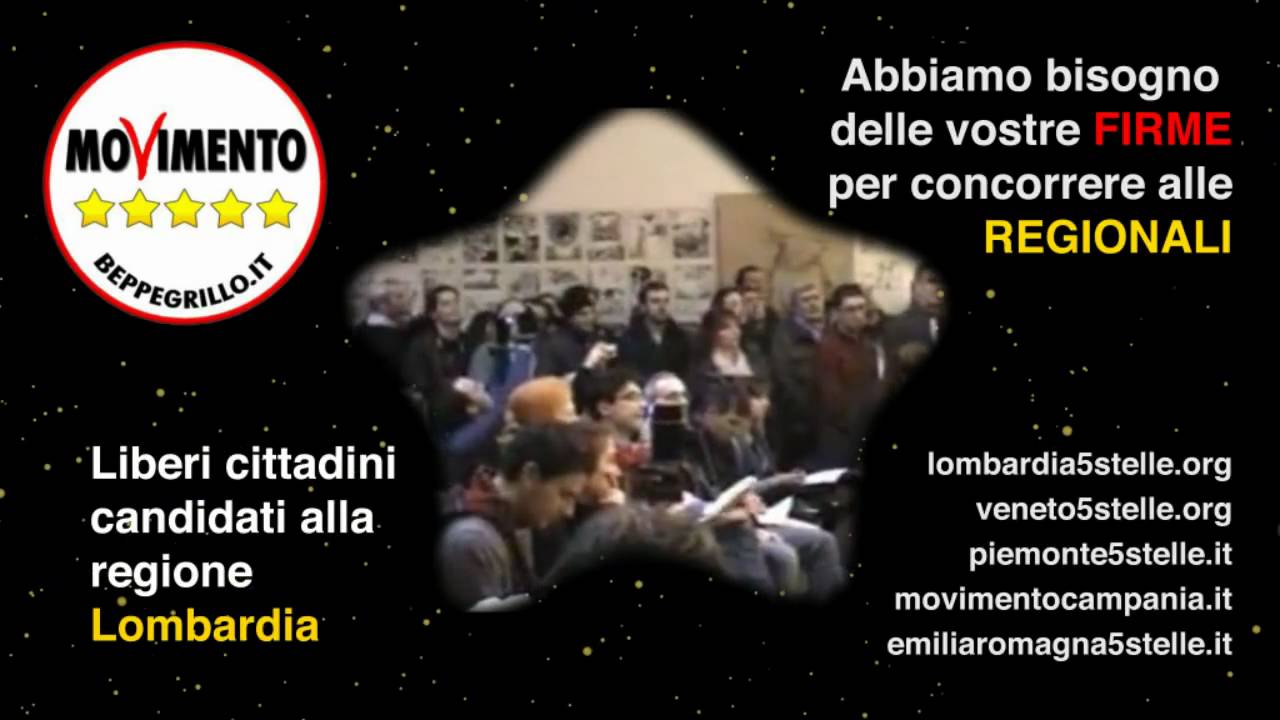 MOvIMENTO 5 STELLE - Italiani attivi - YouTube