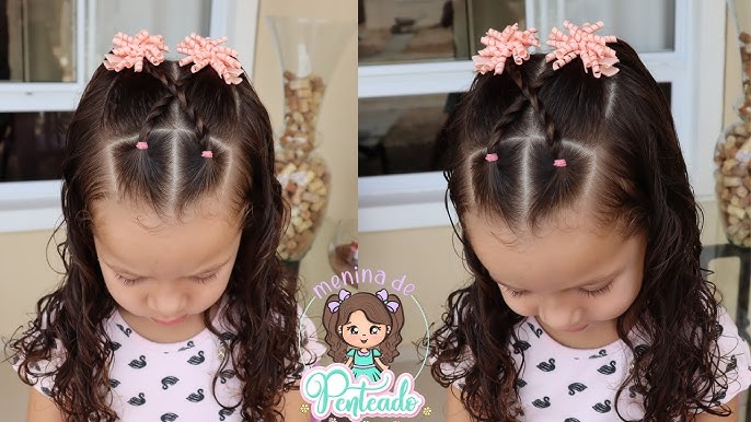 Penteado infantil para meninas arrasarem na escola, confira