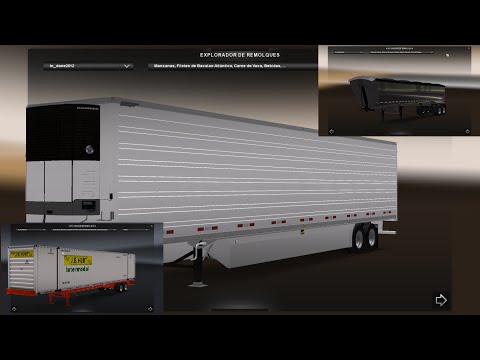 Trailer Americano l Euro Truck Simulator 2 l 1.21-1.22