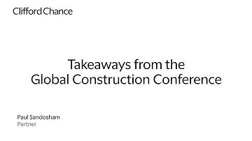 Insights from the Global Contentious Construction Conference: Trends, AI & Dispute
