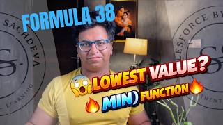 🔥 Salesforce MIN() Function Explained with Real Project POCs | Formula Fields Series