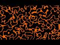 Ultra Gloss Loops 4K — Neon Orange Organic Flow — 2 Hour Loop (No Audio)