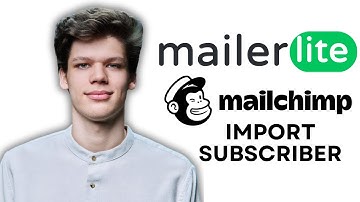 HOW TO IMPORT EMAIL LIST FROM MAILCHIMP TO MAILERLITE