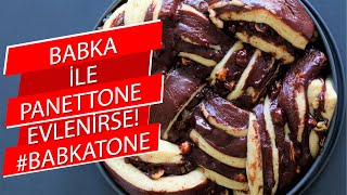 Babka Ile Panettone Evlenirse Kakaolu Fındık Kremalı, Bergamot Şekerli Üzelievde