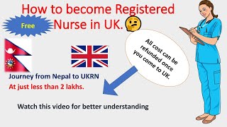 Journey to #UKRN Registered Nurse Nepal to Registered Nurse UK