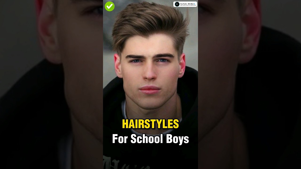 4 Best Hairstyle For School Boys✅ || #shorts #viral