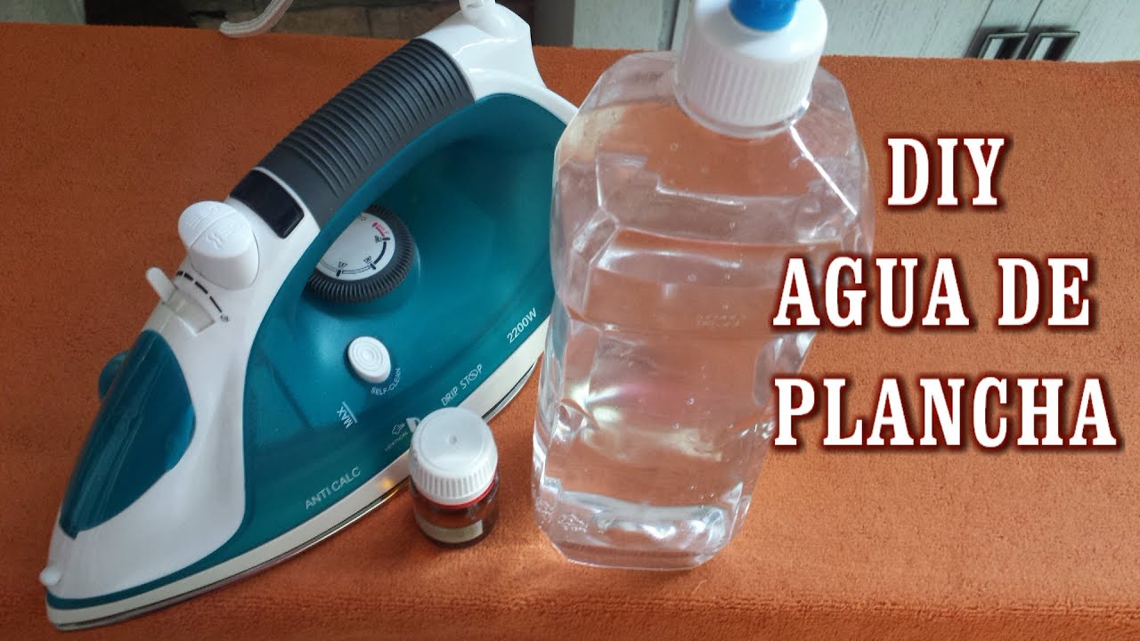DIY AGUA DE PLANCHA - YouTube