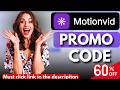MotionVid Promo Code To Get 60% OFF (2026) | MotionVid Discount Code 🎬🔥