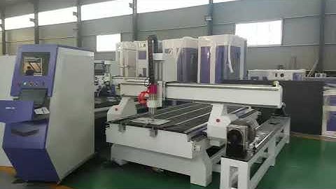 AKM1325 4 axis independent rotary device atc cnc router ACCTEK