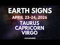 APRIL 23-24, 2026 EARTH SIGNS (TAURUS, VIRGO, CAPRICORN) TAGALOG TAROT PREDICTIONS #KAPALARAN888