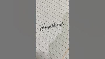 Jayashree name writing✍️ #calligraphy #name #shorts #shortsfeed #shortvideo #viralvideo #trending