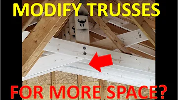 How to Modify Garage Trusses for More Height for a Car Lift (Super Garage Video #1)