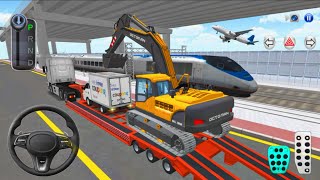 Heavy Excavator & Pickup Transport to Parking Garage - 3D Driving Class 2026 - Android Gameplay🎮 screenshot 2