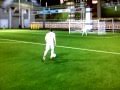 Overhead kick with amazing curve