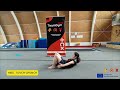 Team Gymnastics Warm Up Core Conditioning Part 1 | Heel Touch Crunch | TeamGym | TG4H
