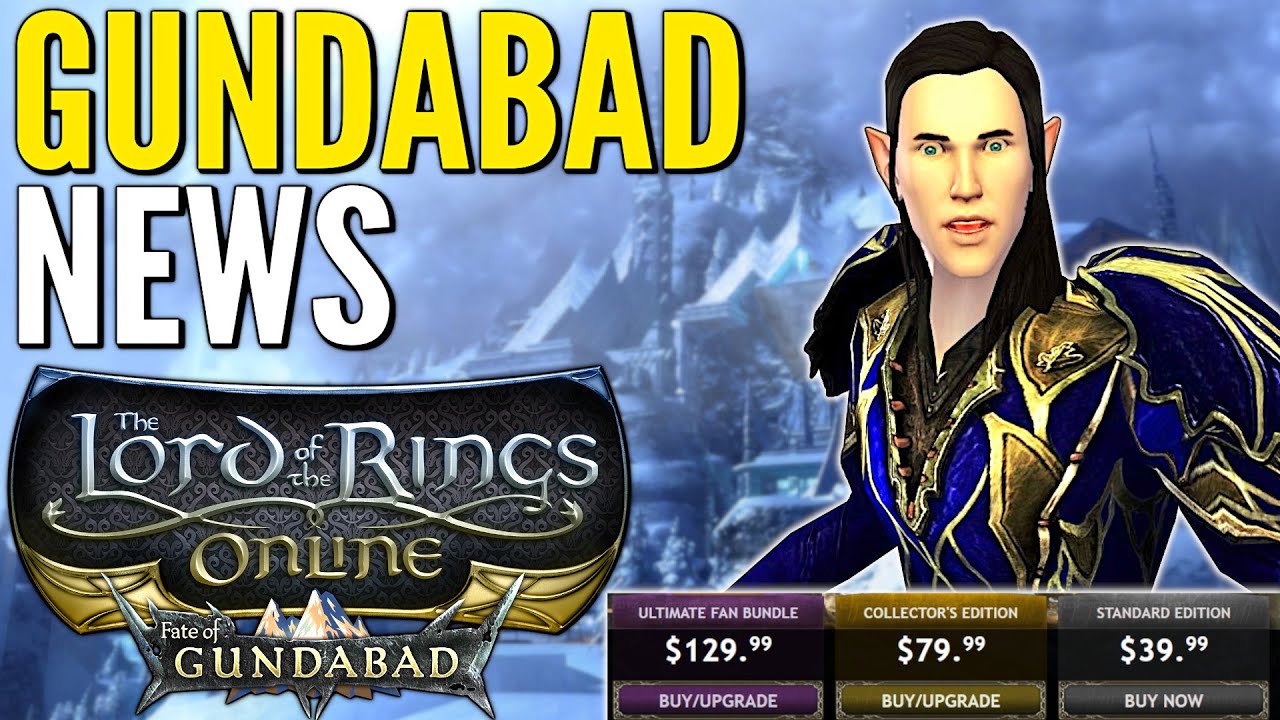 LOTRO News Fate of Gundabad ‌Release Date, Expansion Bundles, Launch