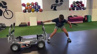 SLED PULL Lateral Step