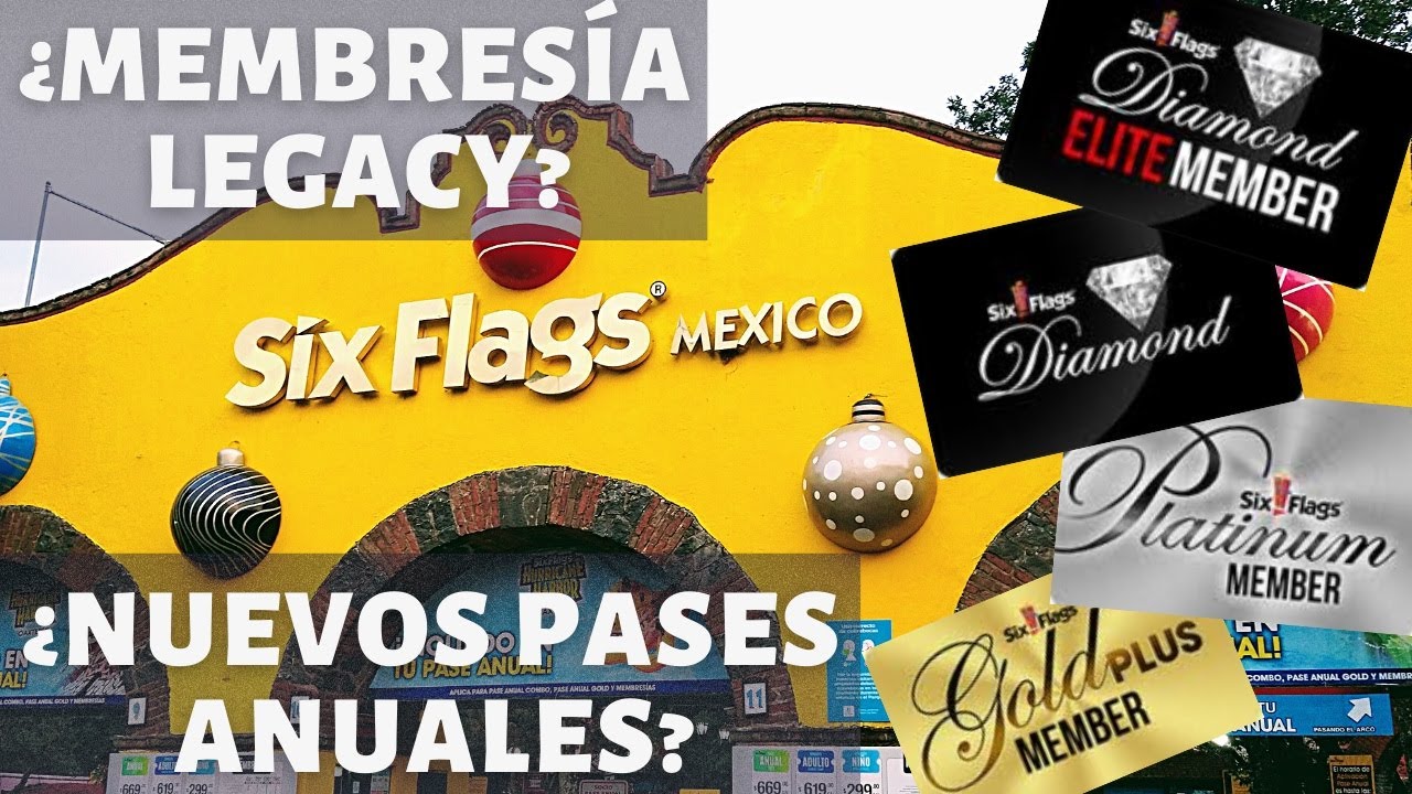Membresías SIX FLAGS: ¿qué pasará con ellas? - YouTube