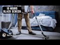 Vacuum cleaner sound  10 hours black screen  white noise sounds  relax study or fall asleep