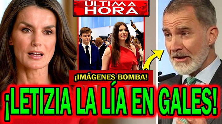 🔴SE HA LIADO! EN LA GRADUACIÓN DE LA INFANTA SOFÍA EN GALES CON LETIZIA ORTIZ Y BRONCA CON FELIPE VI