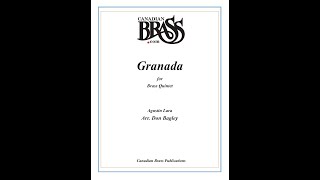 Canadian Brass Publications features Granada for Brass Quintet