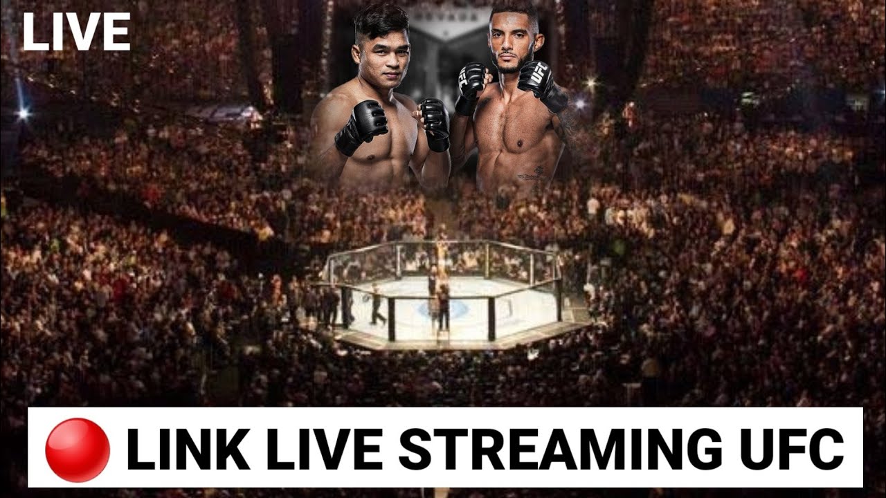 🔴 LINK LIVE STREAMING UFC VEGAS JEKA SARAGIH VS LUCAS ALEXANDER | UFC ...