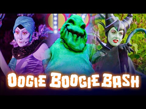 Every Villain at Oogie Boogie Bash 2026 - Treat Trails with Yzma, Maleficent, Hades, & More