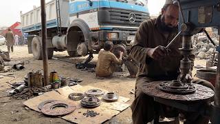 Mercedes Truck Clutch Overhaul || From Removal to Reassembly
