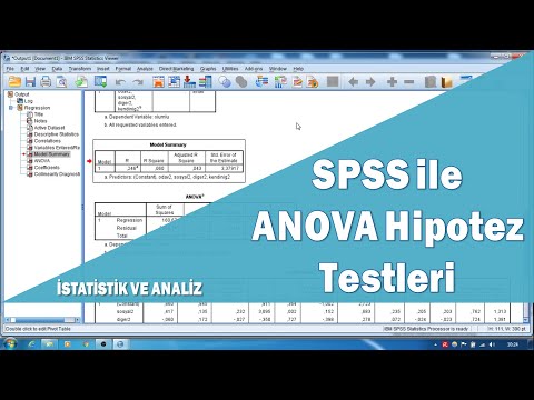 Video: Anova'da F istatistiğini nasıl buluyorsunuz?