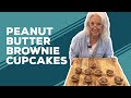Love & Best Dishes: Peanut Butter Brownie Cupcakes Recipe | Kid-Friendly Brownie Bite Size Ideas