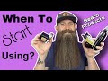 Beard products  when to start using each of them